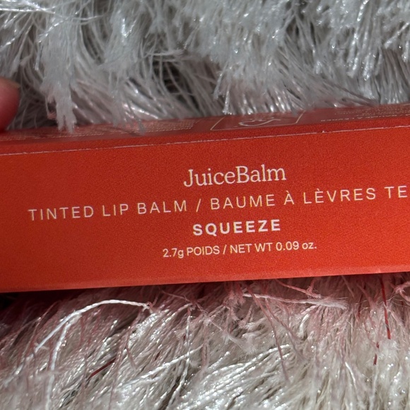Tower28 JuiceBalm Tinted Lip Balm Squeeze Coral .09oz - Picture 5 of 6